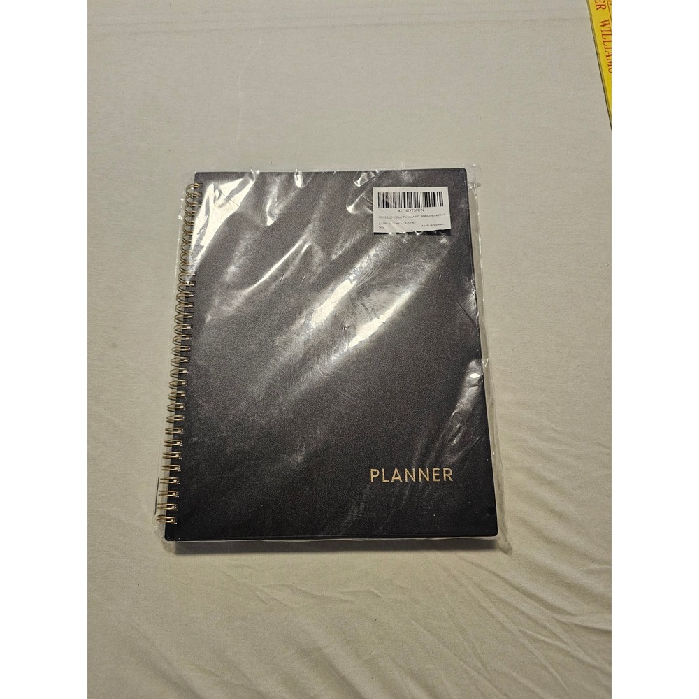 SUNEE 2026 (4) Person Appointment Book A4 Black Spiral Planner SAP05-2601-A4-BLK